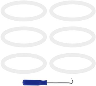 Prokitchen 6PCS Blender Sealing Gasket for Ninja Blender Replacement Parts, 3.2 Inch Rubber Gaskets Seal O-Ring for 6 Fins Blender Blade Attachments for Ninja BL770 1500w BL660 1100w BL780 BL771 30