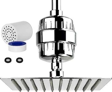 ARKZO Tap Water Filter for Bathroom Shower Filter for Hard Water Softener for Shower Hard Water Softener for Tap Filter with 20-Stage Filtration [Without Shower]