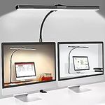 Kimimara LED Desk Lamp - Desk Lamp for Home Office Adjustable Flexible Gooseneck Clamp Light Workbench Painting Reading Study Craft Monitor