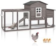 Magazoopet 79" L Chicken Coop with 