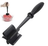 Handheld Manual Heat Resistant Meat Chopper | Meat Masher | Mince Meat Masher | Meat Separator Tool | Mince Chopper | minced Beef Masher | Pan Stirrer | Twist Chopper | Food Grade