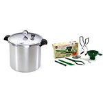 Presto 01781 23-Quart Pressure Canner and Cooker + Norpro 6-Piece Canning Set
