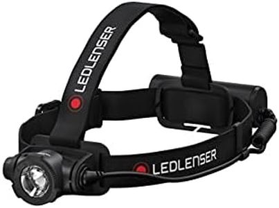 Ledlenser - H7R Core Rechargeable Headlamp, 1000 Lumens, Advanced Focus System, Magnetic Charging, Dust and Water Protection, 130 Degree Headlamp Rotation