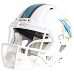 NFL Miami Dolphins Replica Full Size Speed Riddell Helmet, Team Colors, One Size