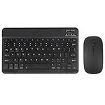 Wireless Bluetooth Keyboard and Mouse Combo,Rechargeable Wireless Mouse and Keyboard,Cute Travel Mini Wireless Keyboard and Mouse for Ipad PC Laptop Computer Desktop Notebook Windows Android iOS