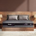 Sleepmax Ergonomic Ultra Long Mattress 12 Inch Firm - Cooling Hybrid Mattress Pressure Relief & Spine Alignment - Recovery-Grade Deep Sleep Bed – 365-Trial, Forever Warranty, Made in USA, 87''x79''