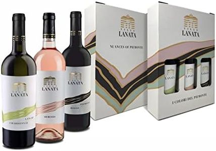 Villa Lanata - Confezione Regalo - Chardonnay + Piemonte D.O.C. Rosato + Piemonte D.O.C. Rosso - 3 x 750 ml