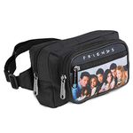 Buckle Down Unisex's Friends Television Show Bag, Fanny Pack, Photo Warner Bros, Canvas, 11.0" x 6.5"