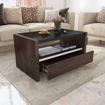 Studio Kook Jazz Prime Coffee Table | Centre Table (Matte Finish) (Junglewood)