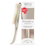Tangle Teezer Chrome Ultimate Detangler Brush for Wet & Dry Hair, Eliminates Knots & Reduces Breakage for Straight to Curly Hair Types, Champagne Gold