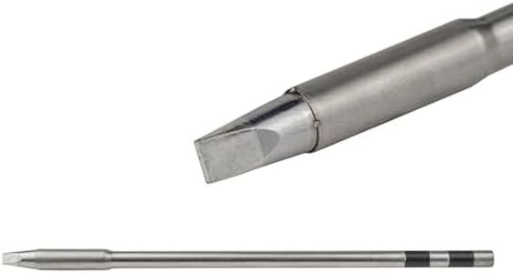 QUICK Long-lasting Soldering Tip Straight Chisel-Shaped 4.2 mm Wide Rapid Cartridge Soldering Tip for Quick TS1200 Soldering Station