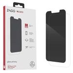 ZAGG InvisibleShield Glass Privacy Screen Protector for iPhone 13 PRO MAX – 3X Impact and Scratch Protection, Strongest Tempered Glass, Smudge-Free, Smooth Silky Feel, Two-way Side View Privacy