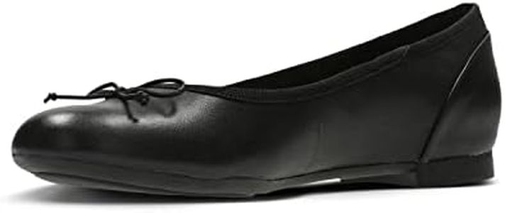 Clarks Women's Couture Bloom Slippers, Black (Black Leather), 41.5 EU