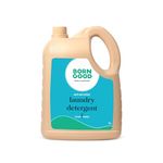 Born Good Plant Based Anti Microbial Laundry Detergent, Biodegradable, Non-Toxic And Eco-Friendly - 5 Ltr (Pack of 1)