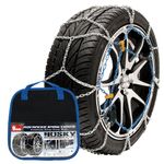 Butzi BZCH120 Husky Snow Chains with Self-Tensioning System, 9 mm Size