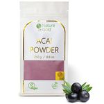 ACAI Powder | Freeze-Dried Raw Berry Extract | 250g - 8.8oz | 100% Natural & Vegan | No-GMO | Without Sugar and Any Additions | for Coctails