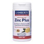 Lamberts Zinc Plus Lozenges QTY 100 Lozenes by Lamberts