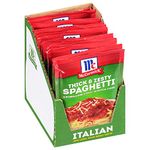 McCormick Spaghetti Sauce Mix Thick & Zesty, 1.37 OZ (Pack of 12)