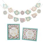 Kate Aspen Whimsy Par-Tea Time Decor Party Kit, One Size, Multi