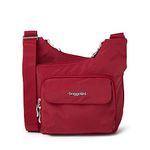 Baggallini Unisex's Criss Cross, Apple, One Size Handbags