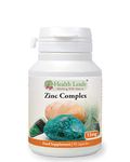 Zinc Complex 15mg 90 Capsules, Without Magnesium Stearate, Zinc contributes to The Normal Function of The Immune System & to The Maintenance of Normal Skin, Hair & Nails, Made in Wales