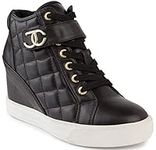 Juicy Couture Womens Wedge Sneakers