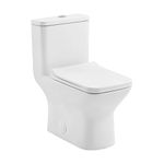 Swiss Madison SM-1T256 Carré One Piece Elongated Toilet Dual Flush 1.1/1.6 gpf