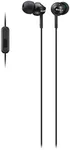 Sony MDREX110APB.CE7 Deep Bass Earphones with Smartphone Control and Mic - Metallic Black