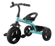 Toyzoy Retro Style Kids Tricycle | Tricycle for Kids | Boys|Girls Age Group 2 Years to 5 Years TZ_581 Mint Green