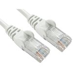 World of Data 10m White Network Cable / CAT5e (enhanced) / RJ45 / Ethernet/Patch/LAN/Router/Modem / 10/100