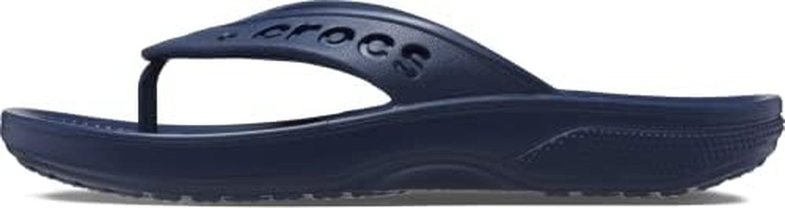Crocs Unisex-Adult Baya Ii Flip Flops, Navy, 11 Women/9 Men