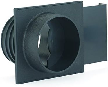 Woodriver Dust Connection 4" Quick-Connect To Threaded Abs Blast Gate Fitting