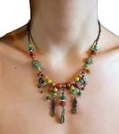 Boho statement necklace for women E