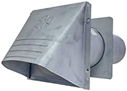 Builder's Best 011430 Galvanized Dryer Vent Hood