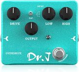 JOYO Tube Overdrive Pedal Vintage Overdrive Pedal with Clear &Transparent Tones for Electric Guitar High-end Edition Dr.J Series (D50)