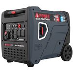 A-iPower Portable Inverter Generator, 7600W Dual Fuel Electric Start RV Ready, EPA & CARB Compliant CO Sensor, With Telescopic Handle For Backup Home Use, Tailgating & Camping (SUA7600iED)