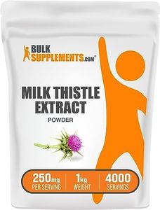 BulkSupplements.com Milk Thistle Extract Powder - Liver Support Supplement - Silymarin Milk Thistle - Milk Thistle for Dogs - Liver Cleanse - Fatty Liver Supplements (1 Kilogram - 2.2 lbs)