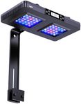 SEAOURA LED Reef Light for Corals, Clip on Coral Lights for Reefs Aquarium Tanks, 395nm to 665nm Full Spectrum Programmable with 24/7 Custom Timer for Saltwater Fish Tank SPS LPS - 120W