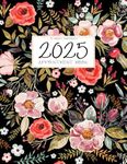 2025 Appointment Book: Weekly & Daily Agenda with Hourly Schedule 15 Minute Increments for Spas, Hair Stylist, Salon, Business or Personal | with Vintage Florals Cover |