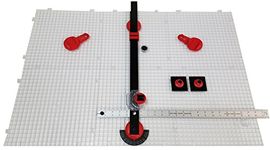 Creator's Ultra Beetle Bits Glass Cutting System - COMPLETE WITH 6-Pk Waffle Grids and Flying Beetle Glass Cutter INCLUDED