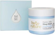 By Nature Hydro Jelly Sleep Mask with Glycerin, Aloe Vera and Hyaluronic Acid