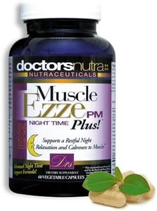 Muscle Ezze PM Plus Night Time Capsules by Doctors Nutra - Nighttime Use - Gluten-Free - 60 Capsules