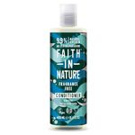 Faith In Nature Natural Fragrance Free Conditioner, Sensitive, Vegan and Cruelty Free, No SLS or Parabens, For All Hair Types, 400 ml