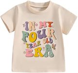 4th Birthday Toddler Baby Girls T-S