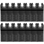 15PCS Universal Oscillating Quick Release Saw Blades Set Multitool Tool Blade for Bosch Craftsman DeWalt Dremel FEIN Ridgid TCH Makita Milwaukee