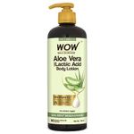 WOW Skin Science Aloe Vera Body Lotion for Ultra Light Hydration - All Skin Type - 400ml