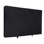 Northern Series Outdoor TV Cover 65” Waterproof/Weatherproof Cover Fits 60 – 65 Inches | Compatible with Standard Mounts | LED, LCD Protector (Black)