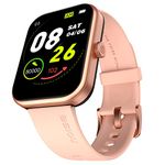 Noise Pulse 2 Max 1.85" Display, Bluetooth Calling Smart Watch, 10 Days Battery, 550 NITS Brightness, Smart DND, 100 Sports Modes, Smartwatch for Men and Women (Rose Pink)