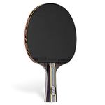 Stiga Crystal Technology Titan 2mm Sponge and Concave Italian Composite Handle Table Tennis Racket for Increased Speed.