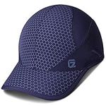 GADIEMKENSD Sport Cap,Soft Brim Lightweight Runn Hat Breathable Baseball Cap Quick Dry Mesh Sport Caps Cooling Portable Sun Hats for Men and Woman Performance Cloth Workouts and Outdoor Navy QL91